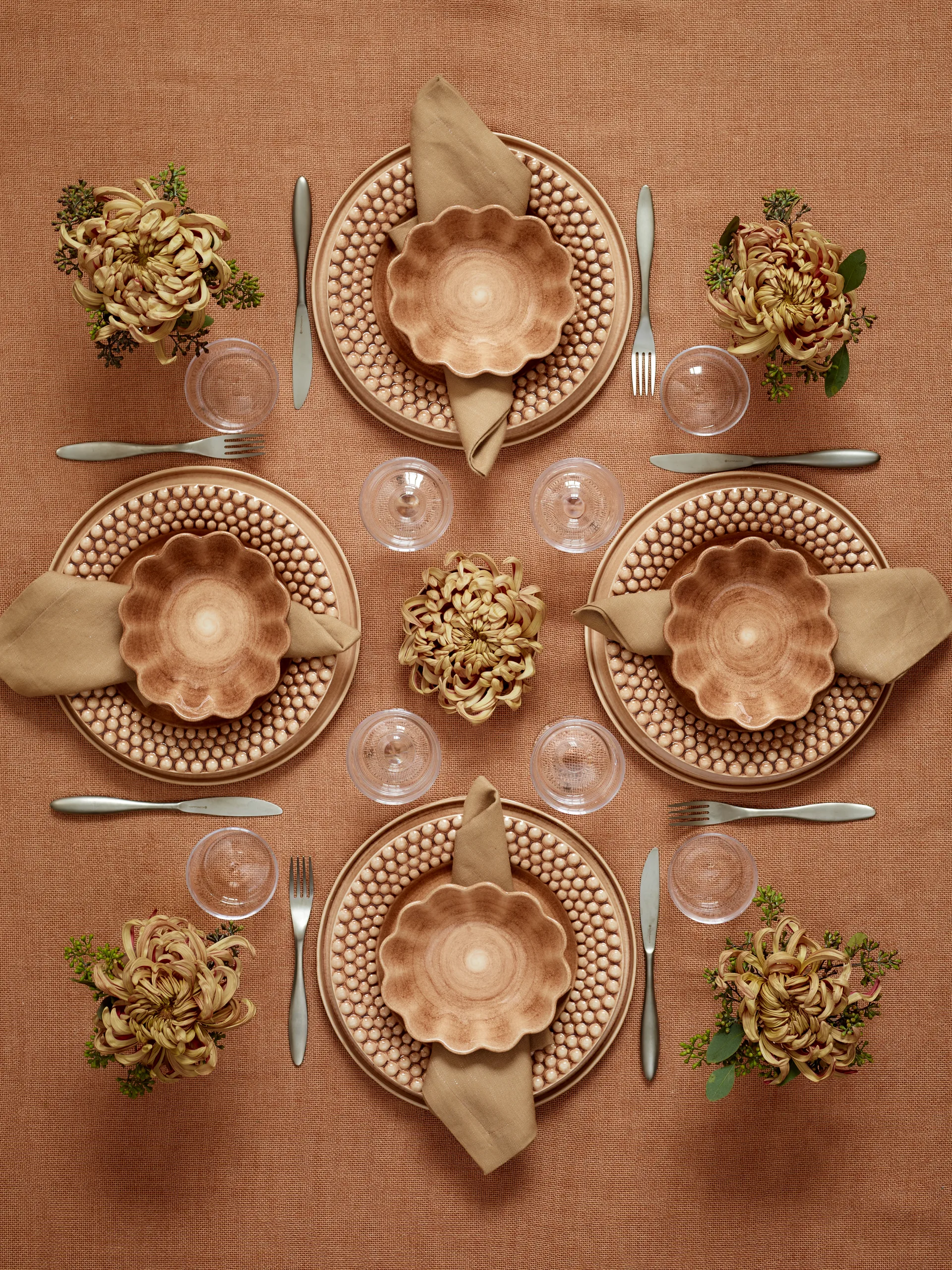 Miska Oyster 16x18 cm, Cinnamon Mateus