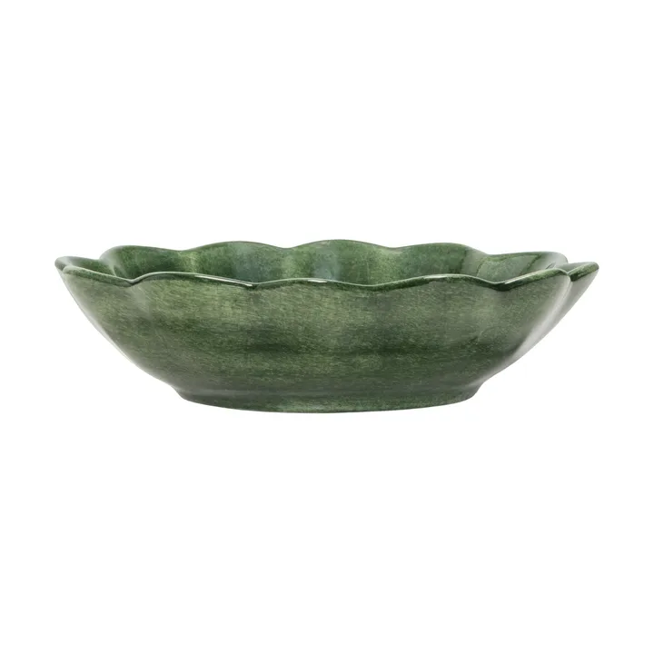 Miska Oyster 16x18 cm - Forest green - Mateus