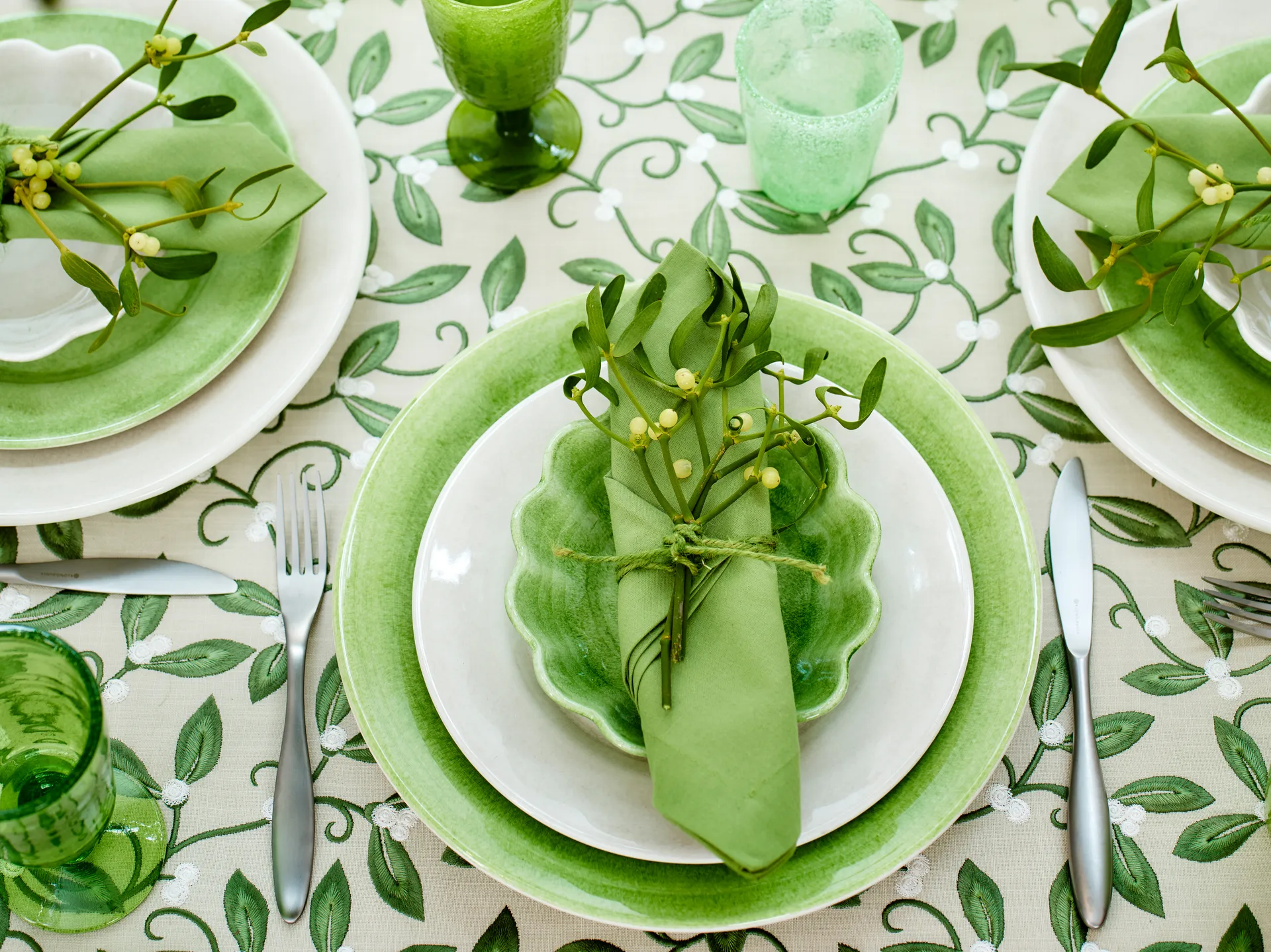 Miska Oyster 16x18 cm, Zielony Mateus