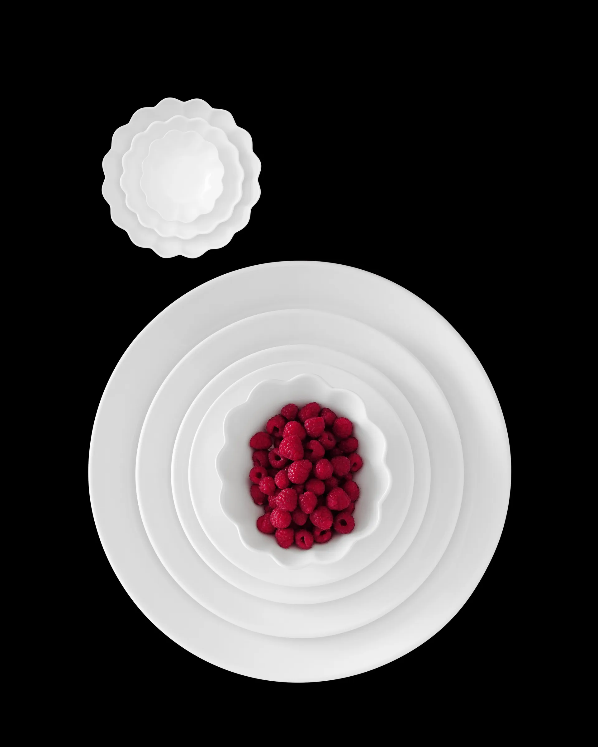 Miska Oyster 18x23 cm, Biały Mateus