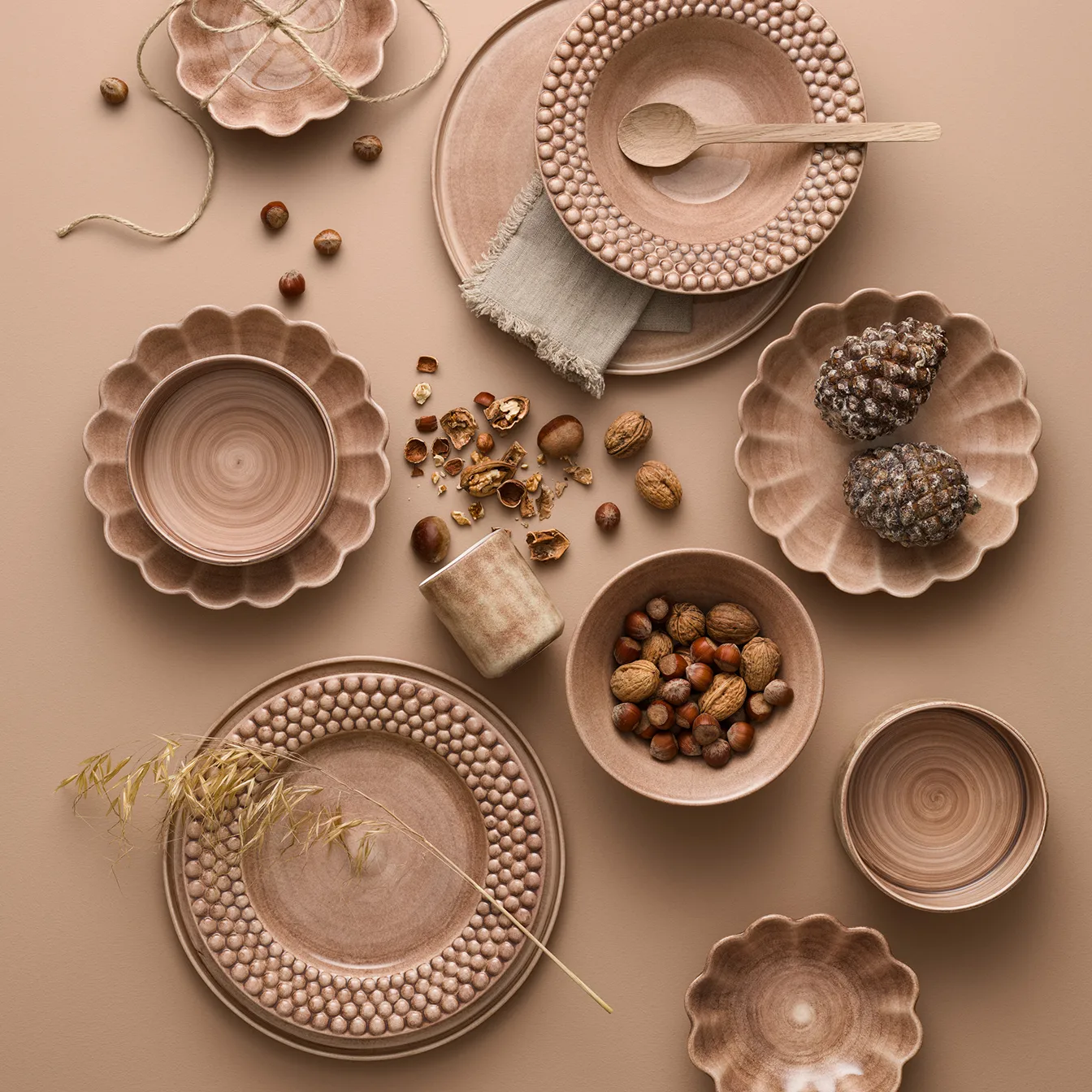 Miska Oyster Ø24 cm, Cinnamon Mateus