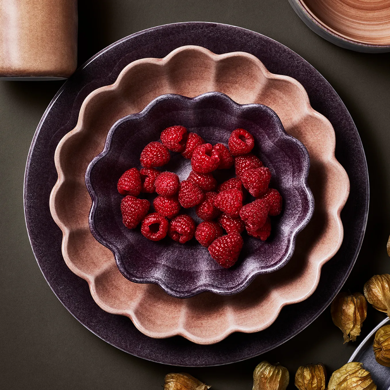 Miska Oyster Ø24 cm, Cinnamon Mateus