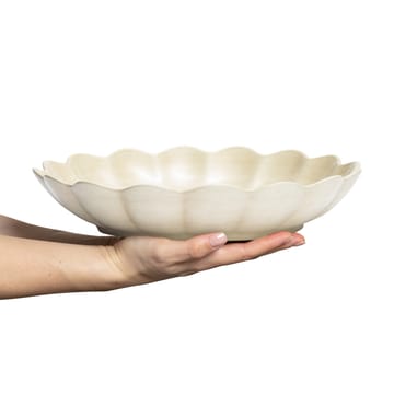Miska Oyster 31 cm - Piaskowy - Mateus