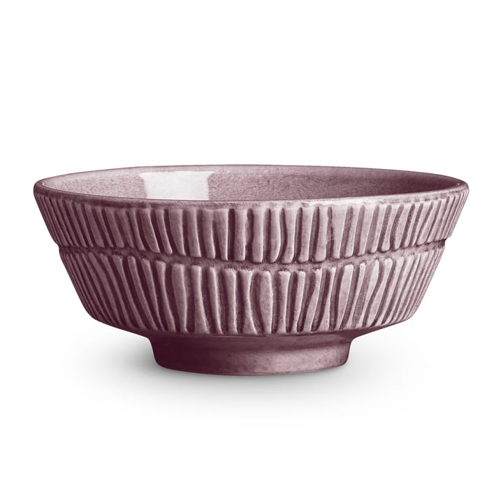 Miska Stripes Ø15 cm - Plum - Mateus