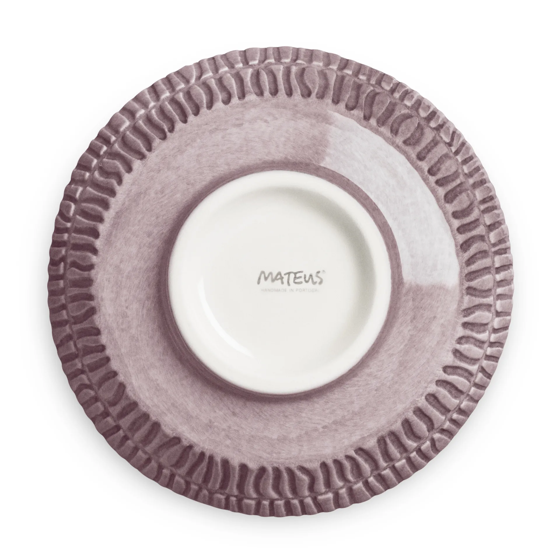 Miska Stripes Ø15 cm, Plum Mateus