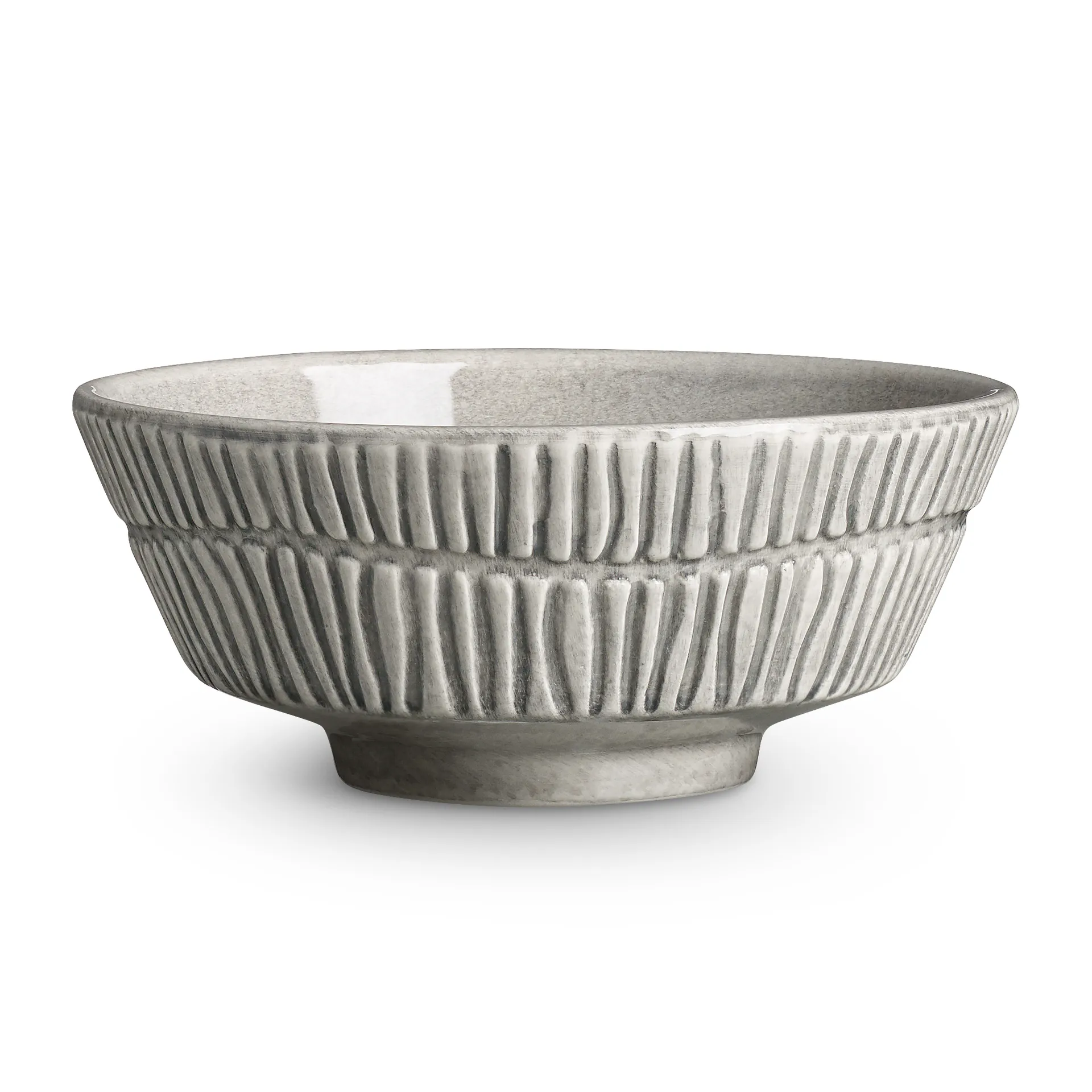 Miska Stripes Ø15 cm, Szary Mateus