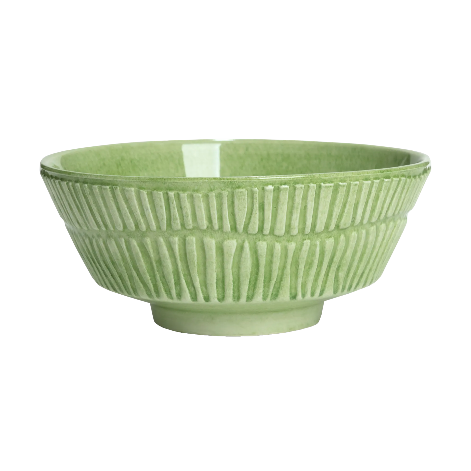 Miska Stripes Ø15 cm, Zielony Mateus