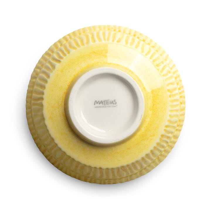 Miska Stripes Ø15 cm, Żółty Mateus