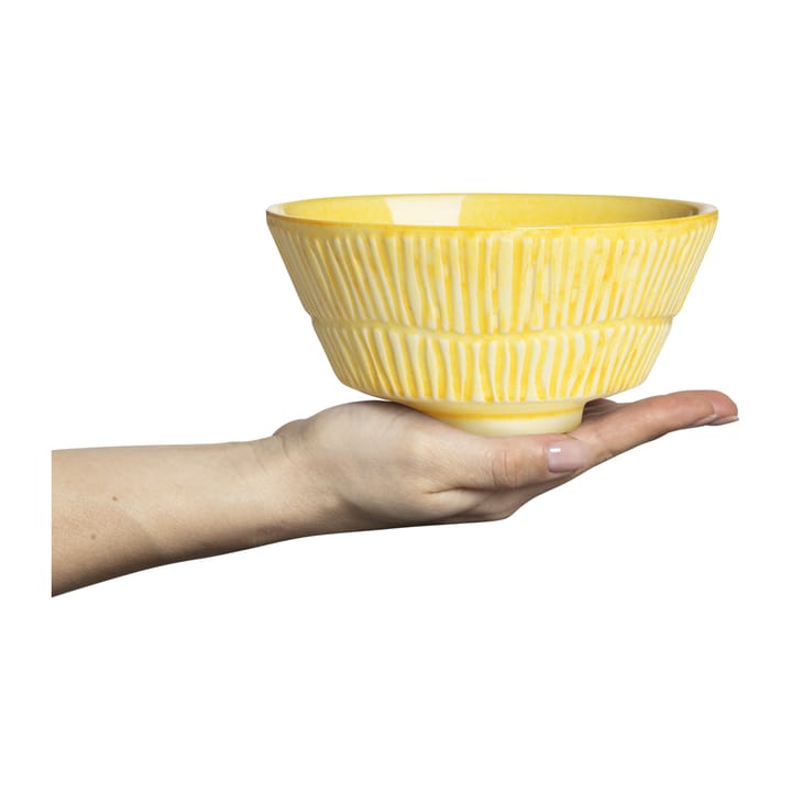 Miska Stripes 16 cm, Żółty Mateus