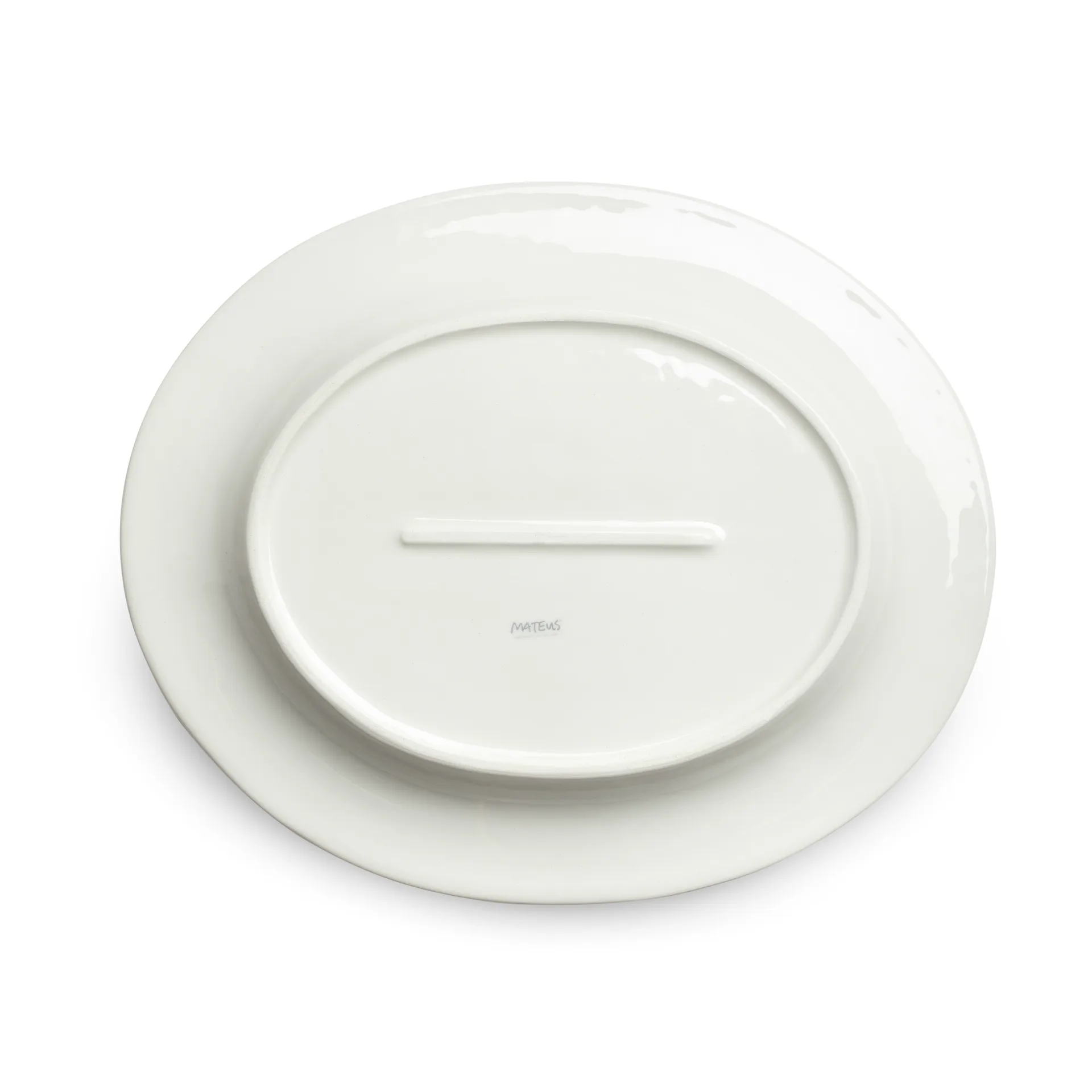 Naczynie owalne Bubbles 35 cm, Piaskowy Mateus