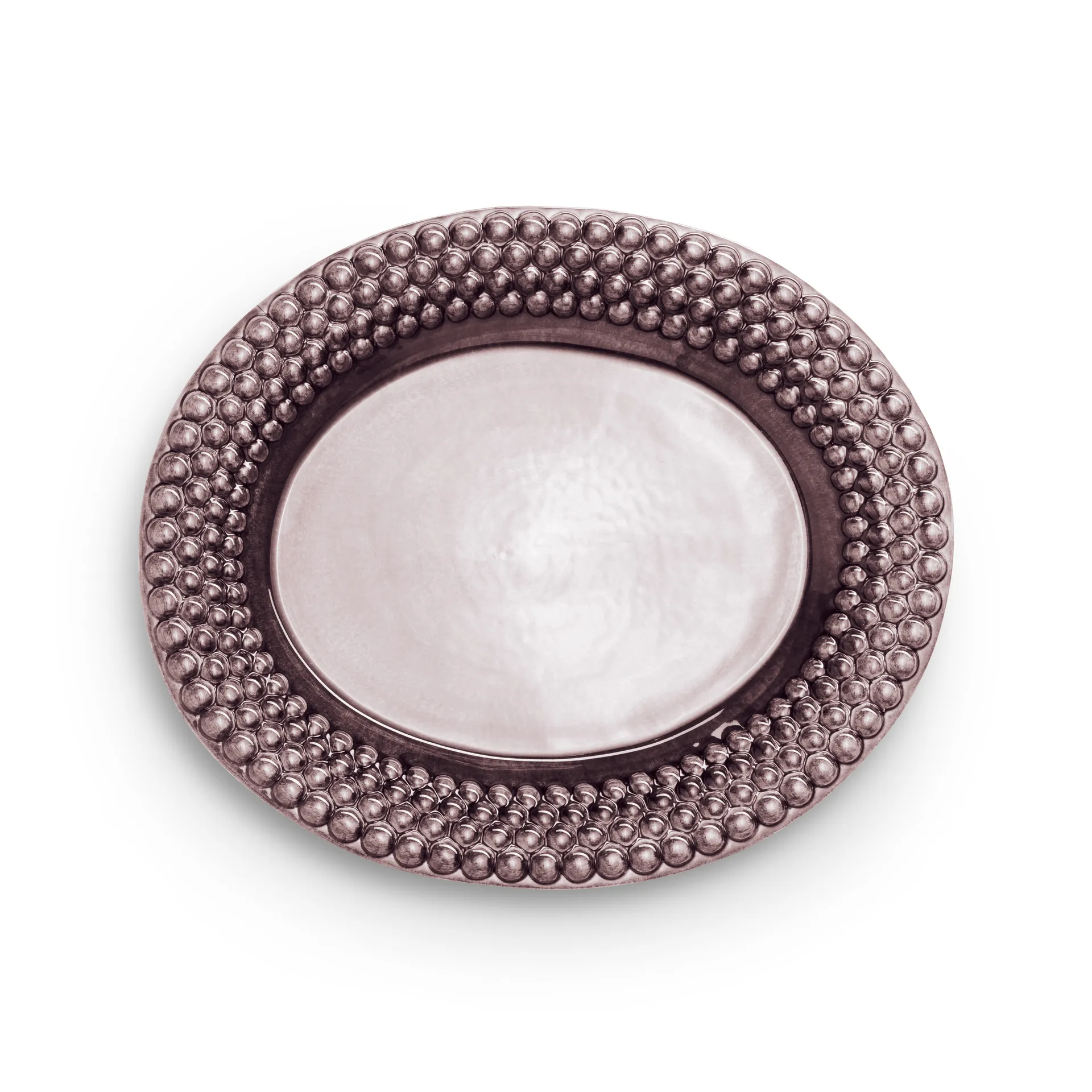 Naczynie owalne Bubbles 35 cm, Śliwka Mateus