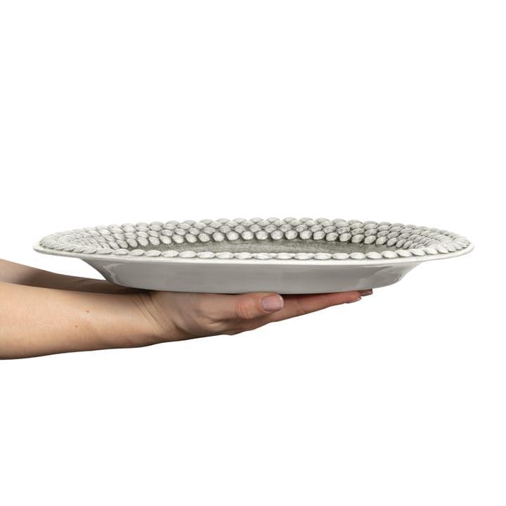 Naczynie owalne Bubbles 35 cm, Szary Mateus