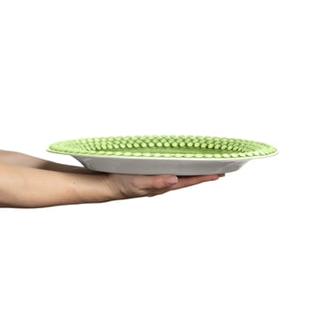 Naczynie owalne Bubbles 35 cm - Zielony - Mateus