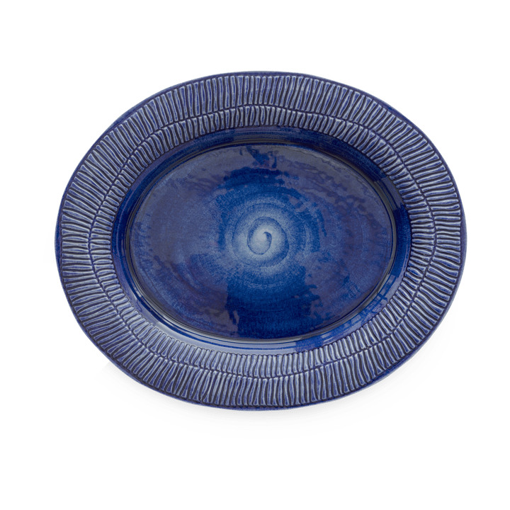 Półmisek Stripes 30x35 cm - Niebieski - Mateus
