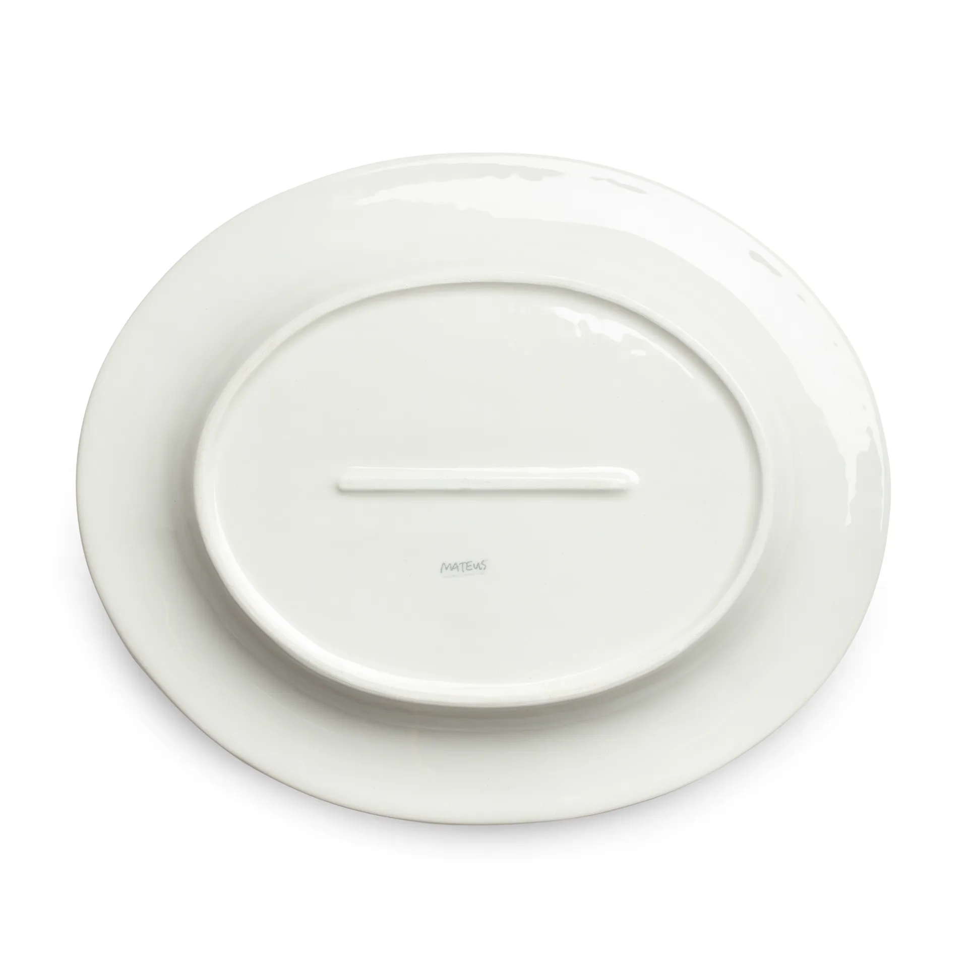 Półmisek Stripes 30x35 cm, Szary Mateus