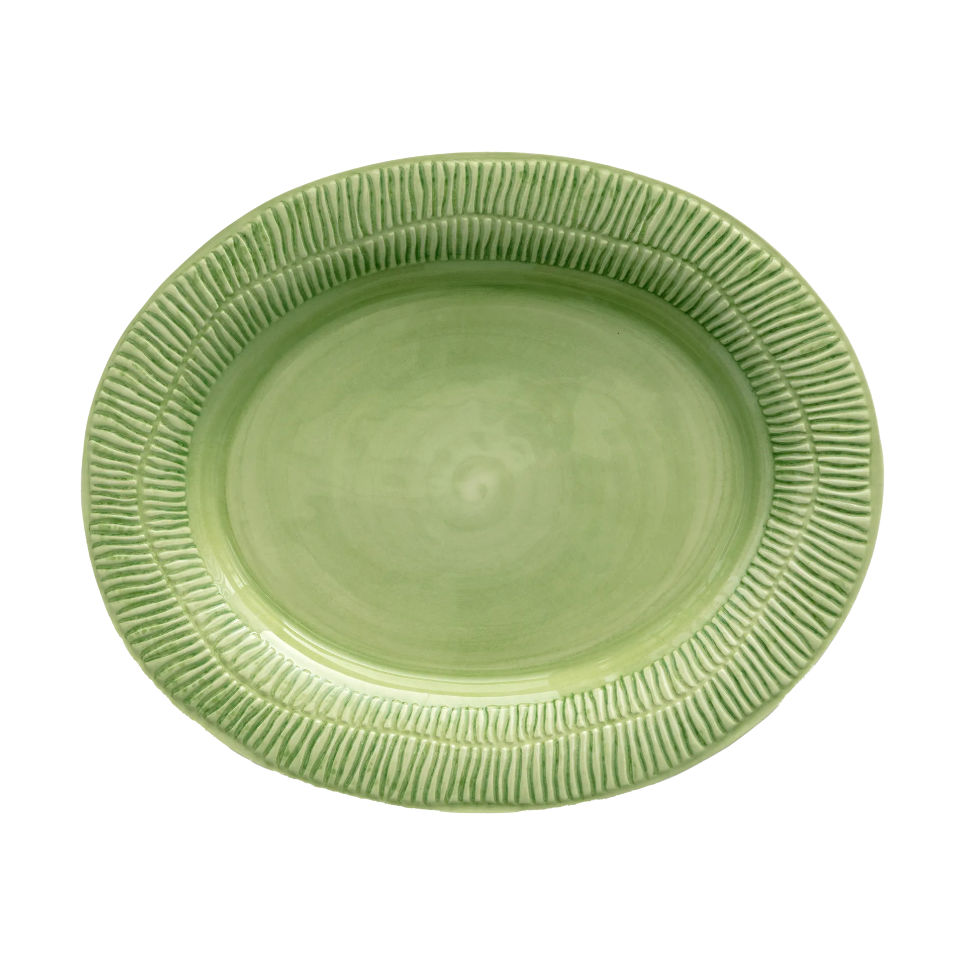 Półmisek Stripes 30x35 cm, Zielony Mateus