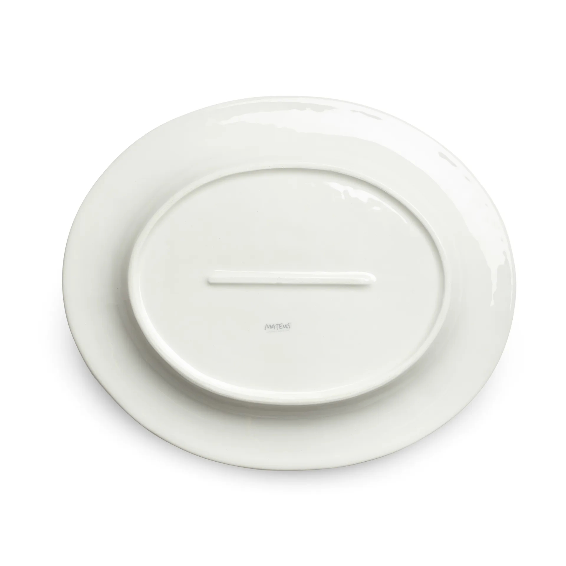 Półmisek Stripes 30x35 cm, Żółty Mateus