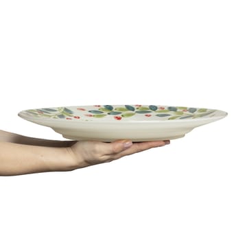 Półmisek świąteczny Basic Ø37,5 cm - Biały-multi - Mateus