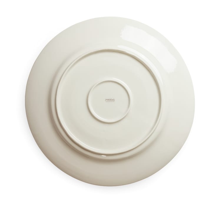 Półmisek świąteczny Basic Ø37,5 cm, Biały-multi Mateus