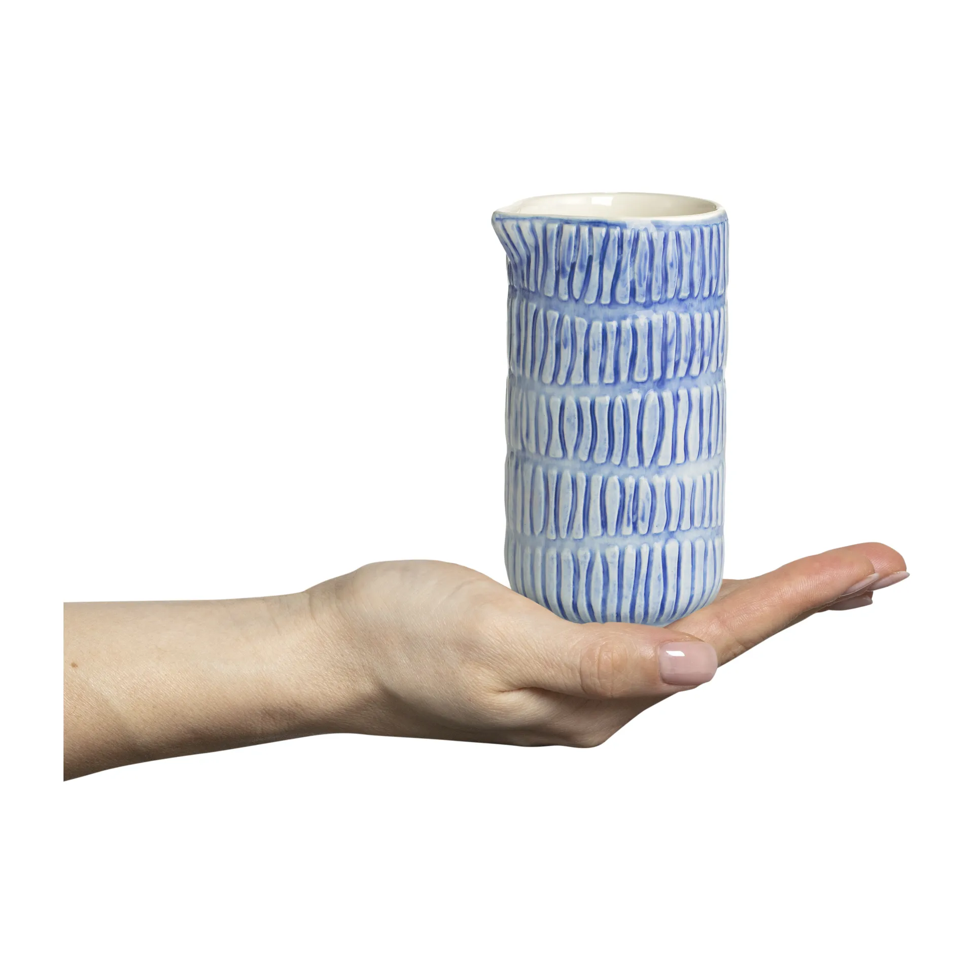 Stripes dzbanek 300 ml, Jasnoniebieski Mateus