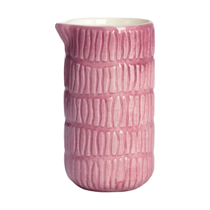 Stripes dzbanek 300 ml - Różowy - Mateus