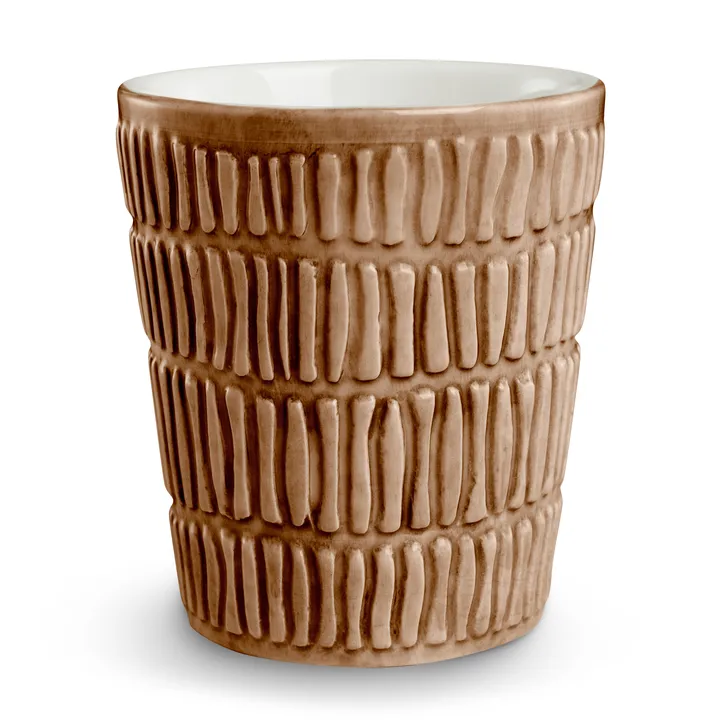 Stripes kubek 300 ml - Cinnamon - Mateus