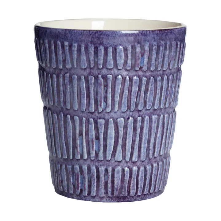 Stripes kubek 300 ml - Fioletowy - Mateus