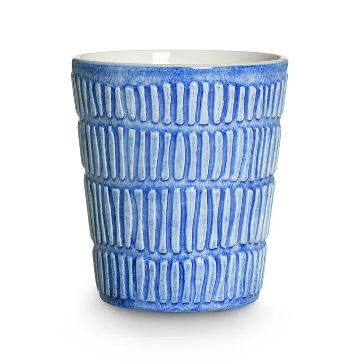 Stripes kubek 300 ml - Jasnoniebieski - Mateus