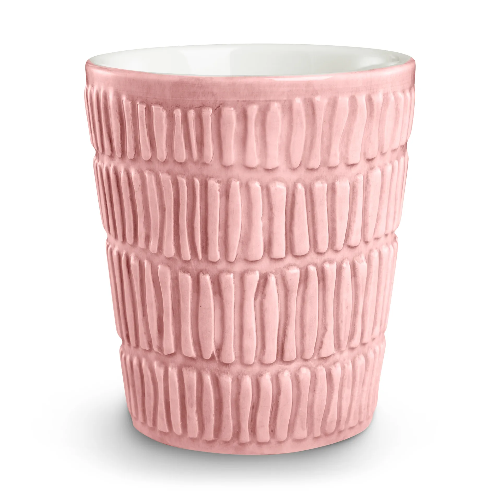 Stripes kubek 300 ml, Jasny róż Mateus