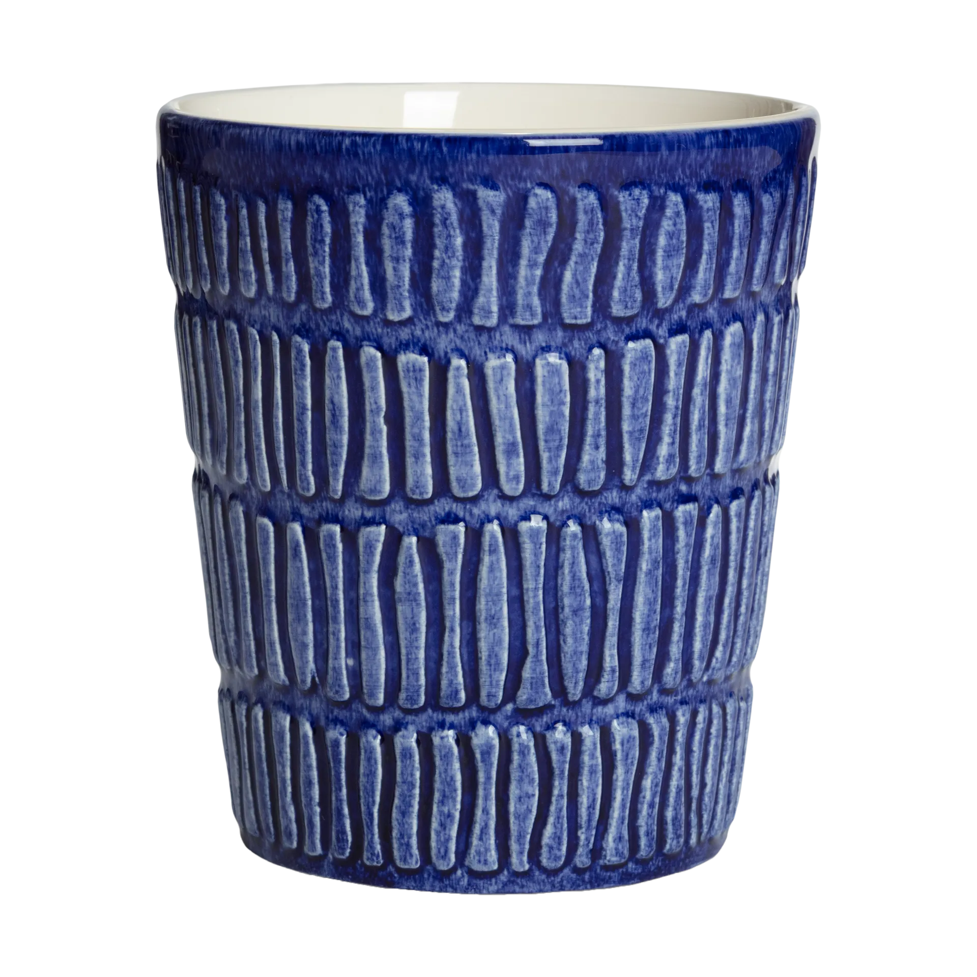 Stripes kubek 300 ml, Niebieski Mateus