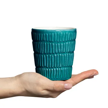 Stripes kubek 300 ml - Ocean - Mateus