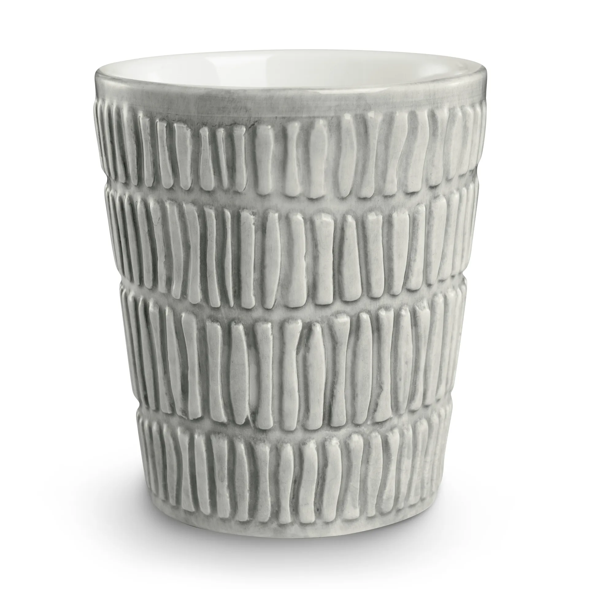 Stripes kubek 300 ml, Szary Mateus