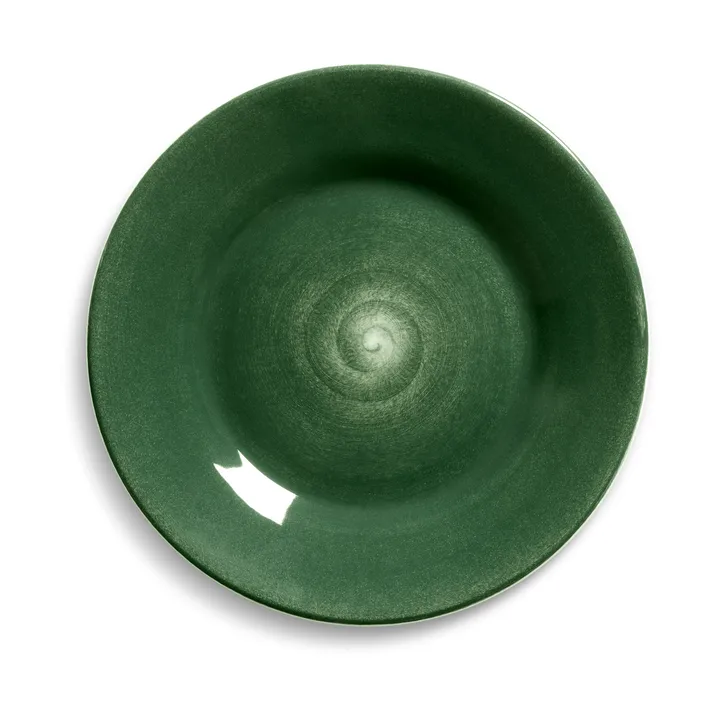 Talerz Basic 21 cm - Forest green - Mateus