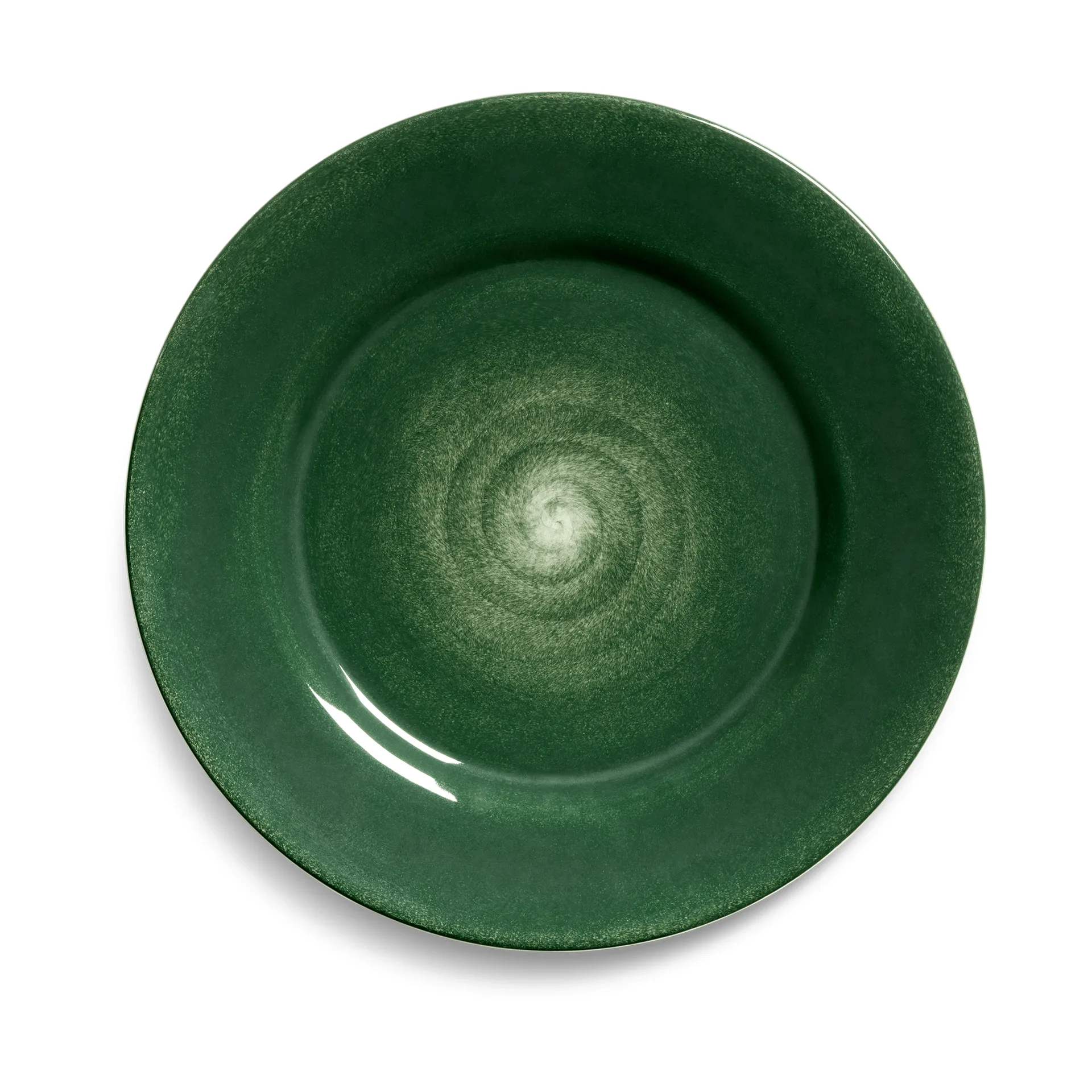 Talerz Basic 25 cm, Forest green Mateus