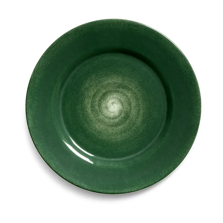 Talerz Basic 25 cm - Forest green - Mateus