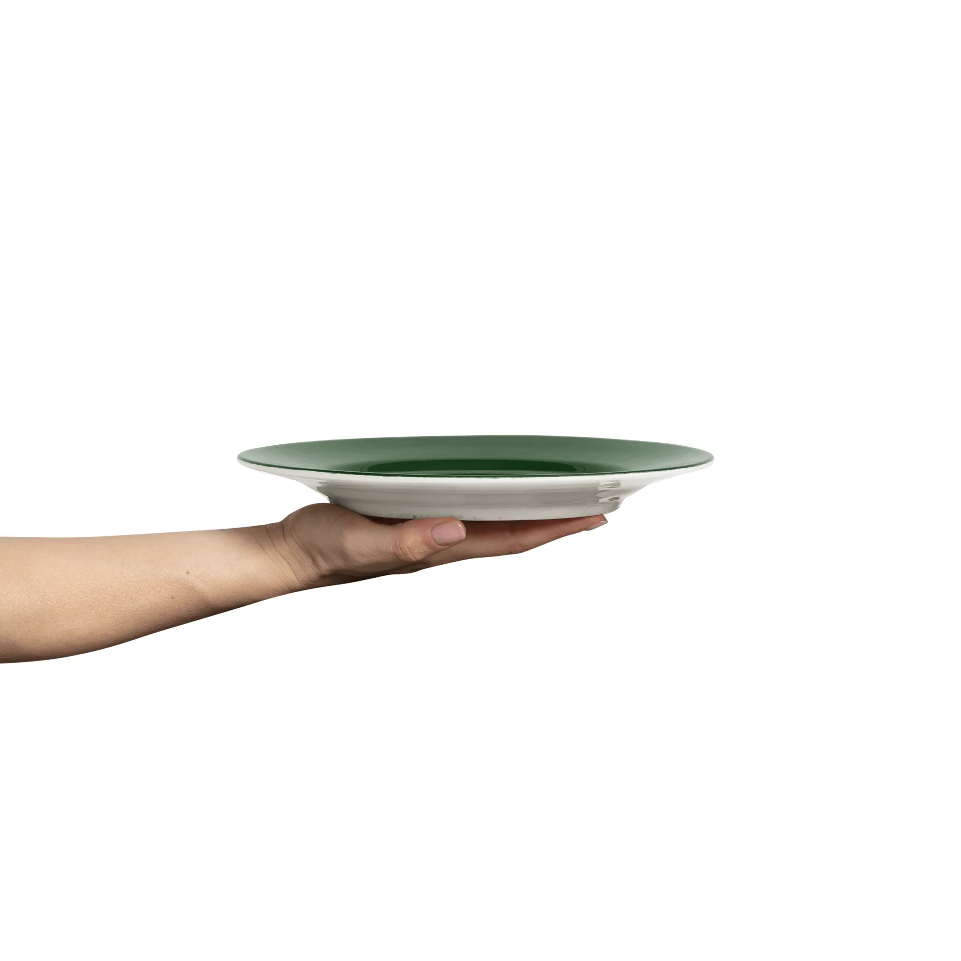 Talerz Basic 25 cm, Forest green Mateus