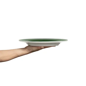 Talerz Basic 28 cm - Forest green - Mateus