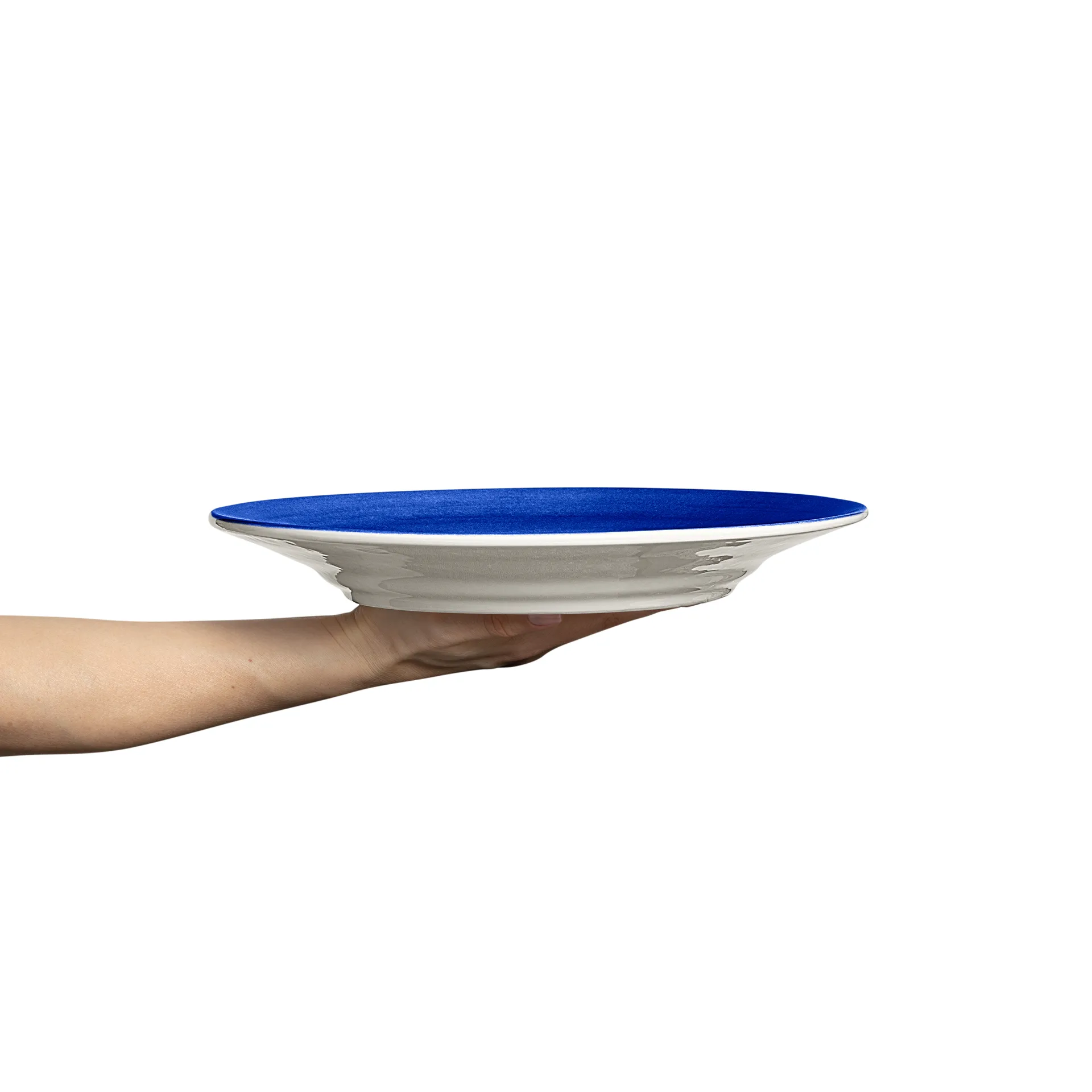 Talerz Basic 28 cm, Niebieski Mateus