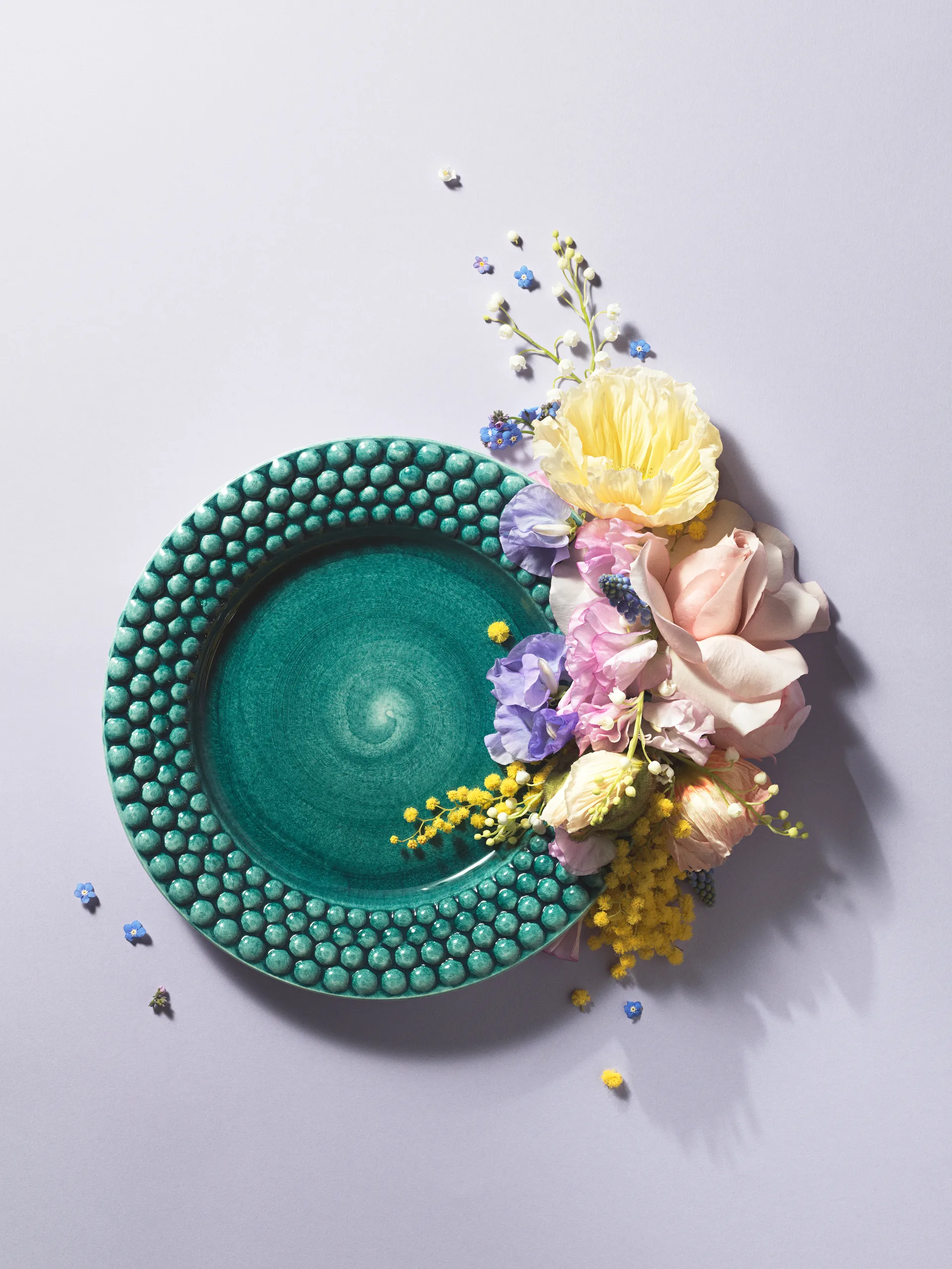 Talerz Bubbles 28 cm, Ocean Mateus