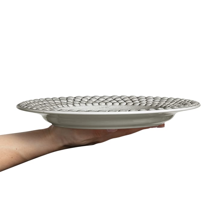 Talerz Bubbles 28 cm, Szary Mateus