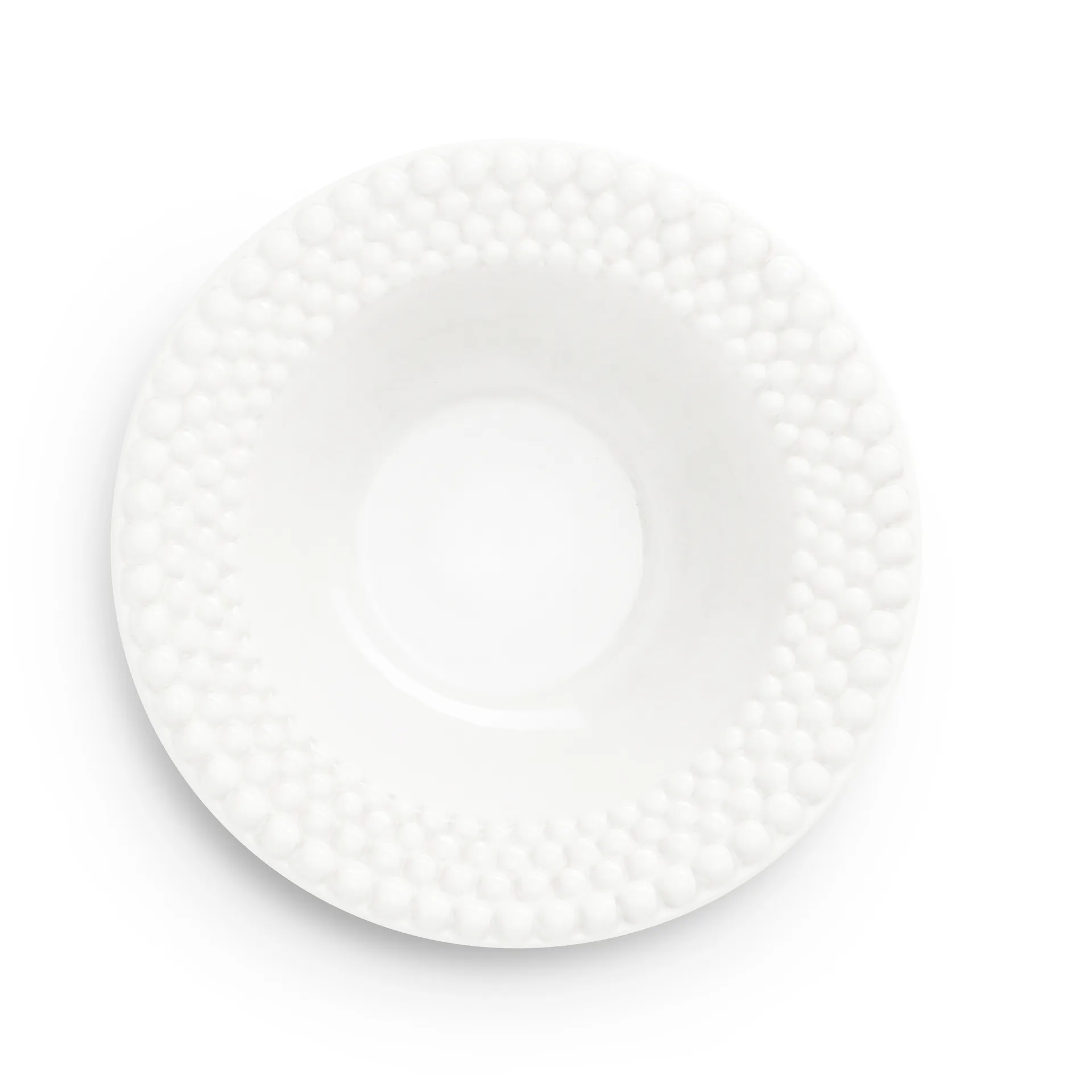 Talerz do zupy Bubbles 25 cm, Biały Mateus