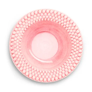 Talerz do zupy Bubbles 25 cm - Jasny róż - Mateus