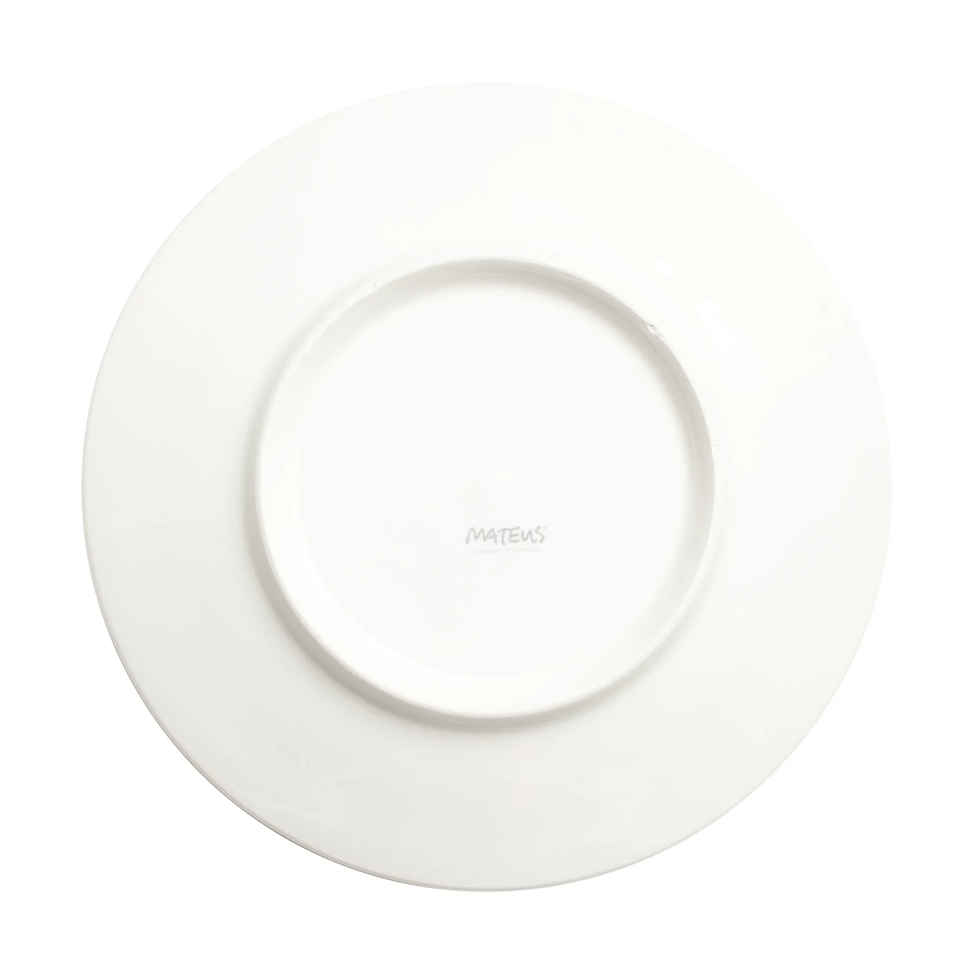 Talerz Flowers Water Lilies Ø20 cm, Biały Mateus