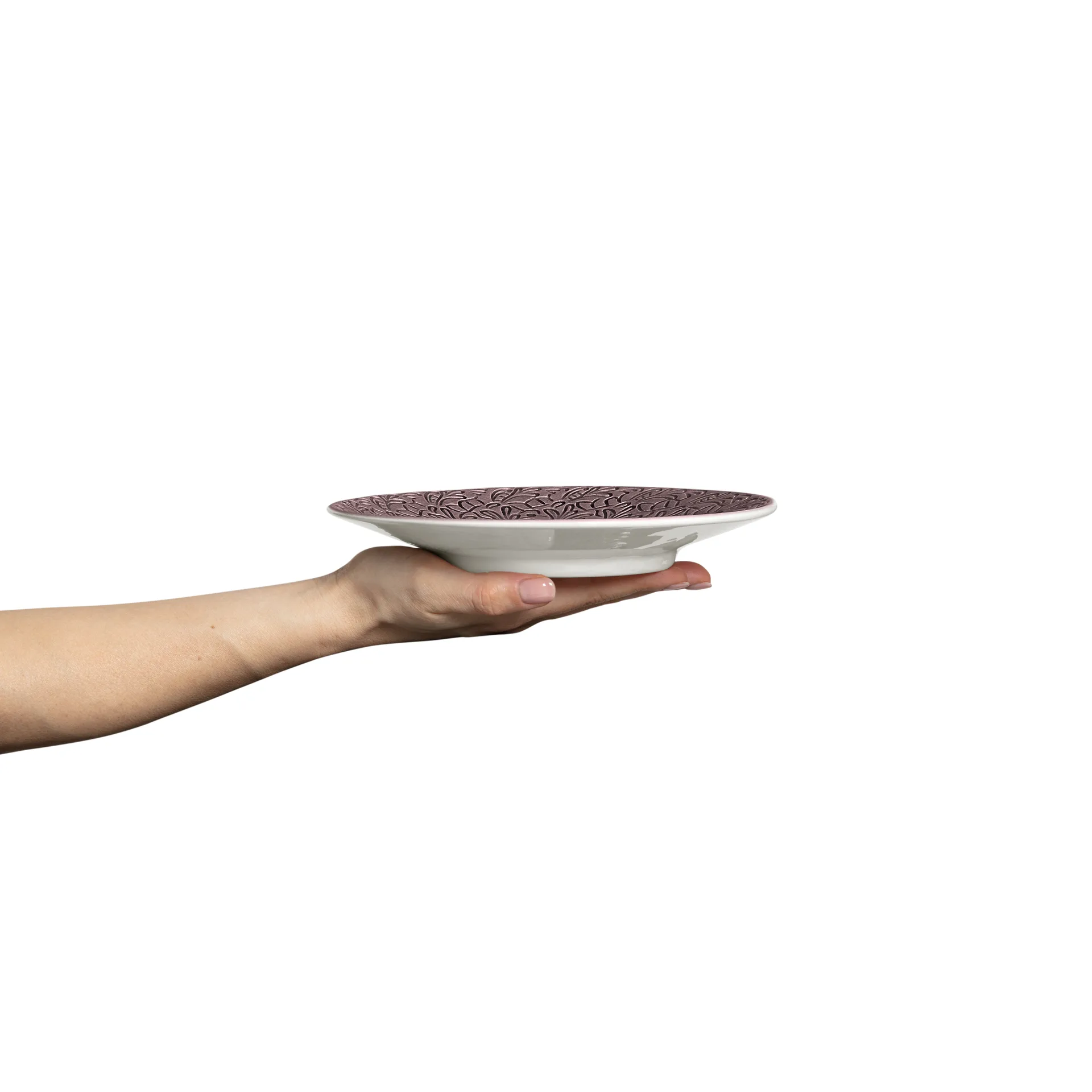 Talerz Lace 20 cm, Śliwka Mateus