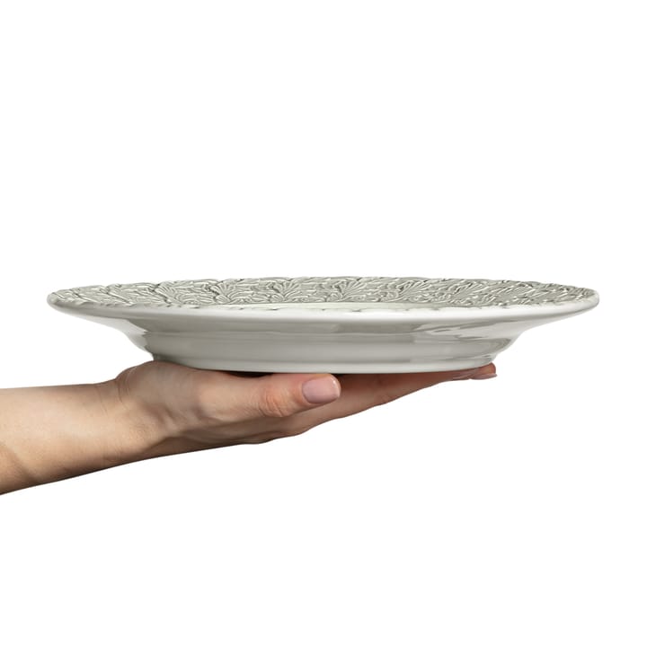 Talerz Lace 25 cm, Szary Mateus