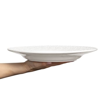 Talerz Lace 32 cm - Biały - Mateus