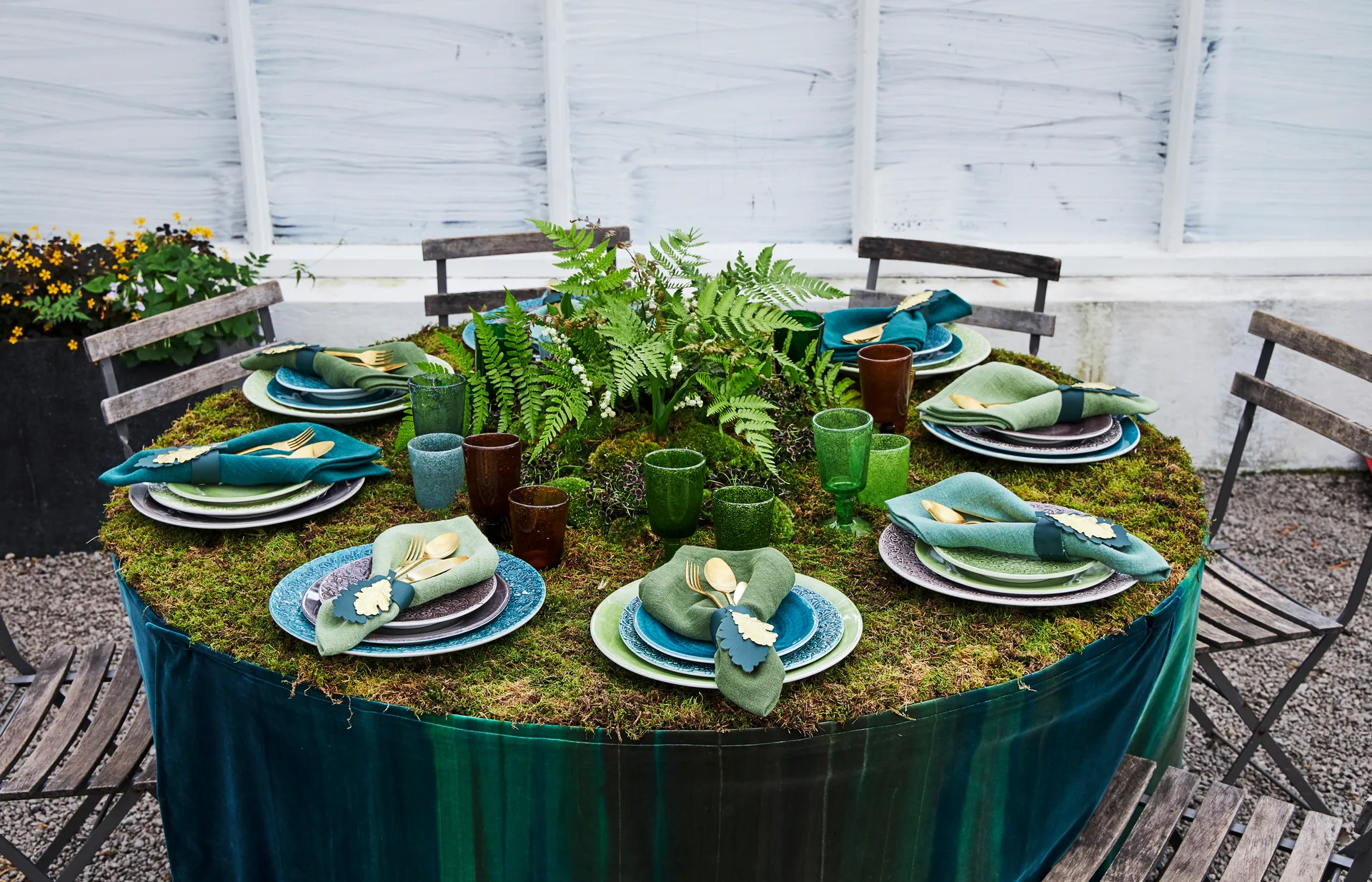 Talerz Lace 32 cm, Śliwka Mateus