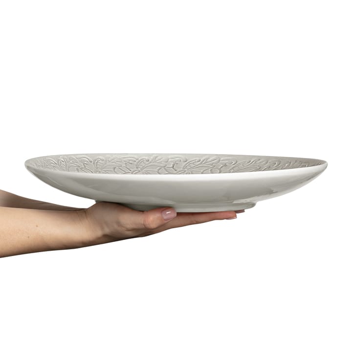 Talerz Lace 34 cm, Szary Mateus