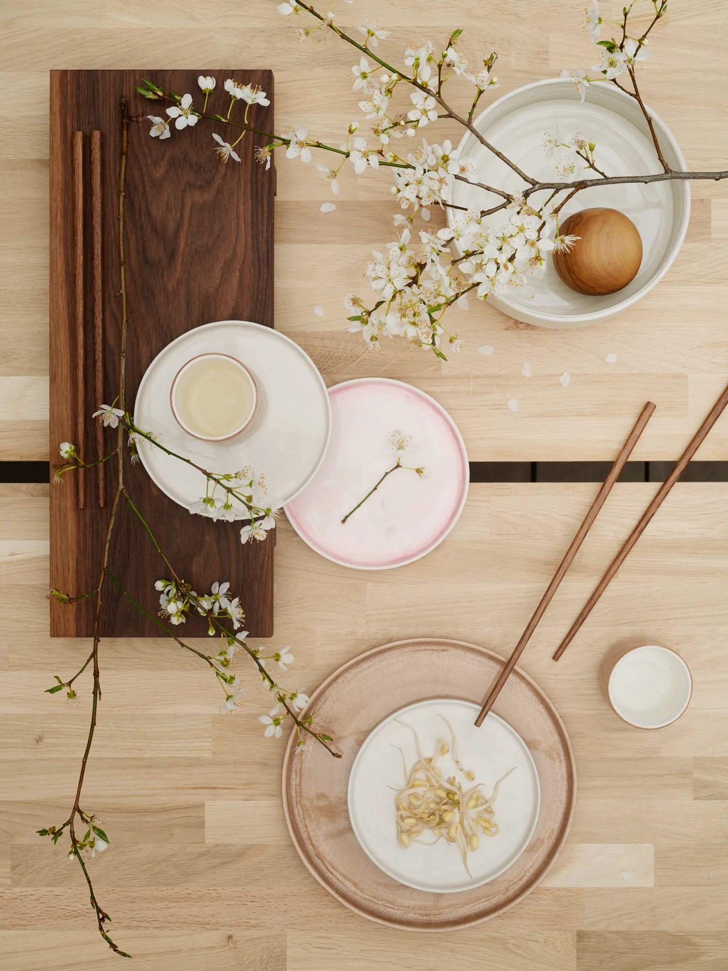 Talerz MSY 20 cm, Jasny róż Mateus