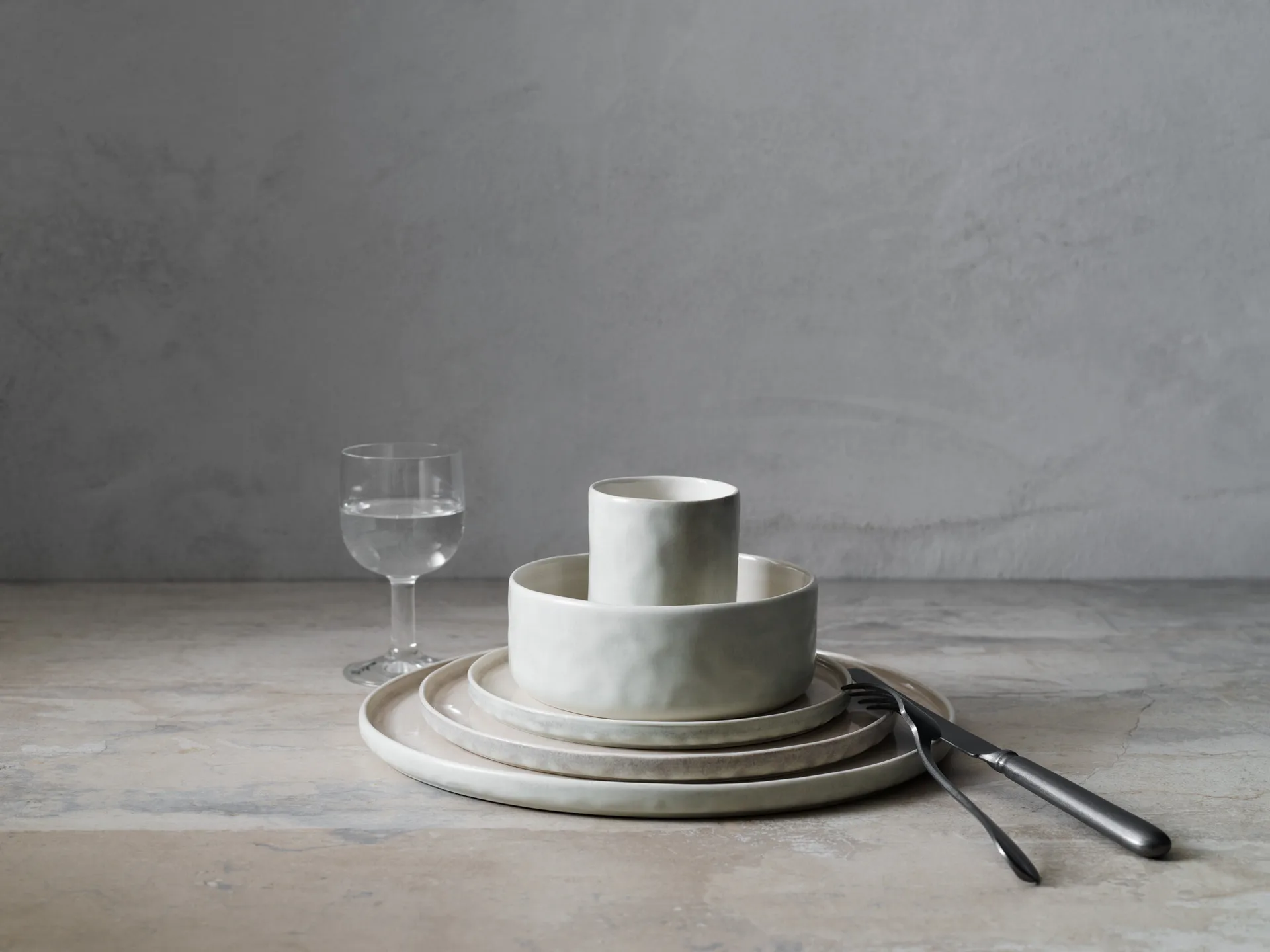 Talerz MSY 20 cm, Piaskowy Mateus